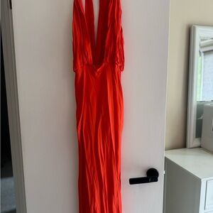 Elegant Red Evening Dress